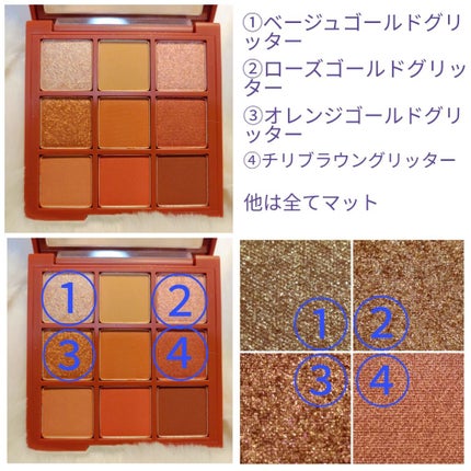 プレイカラーアイシャドウ メープルロード/ETUDE/アイシャドウパレットを使ったクチコミ(2枚目)