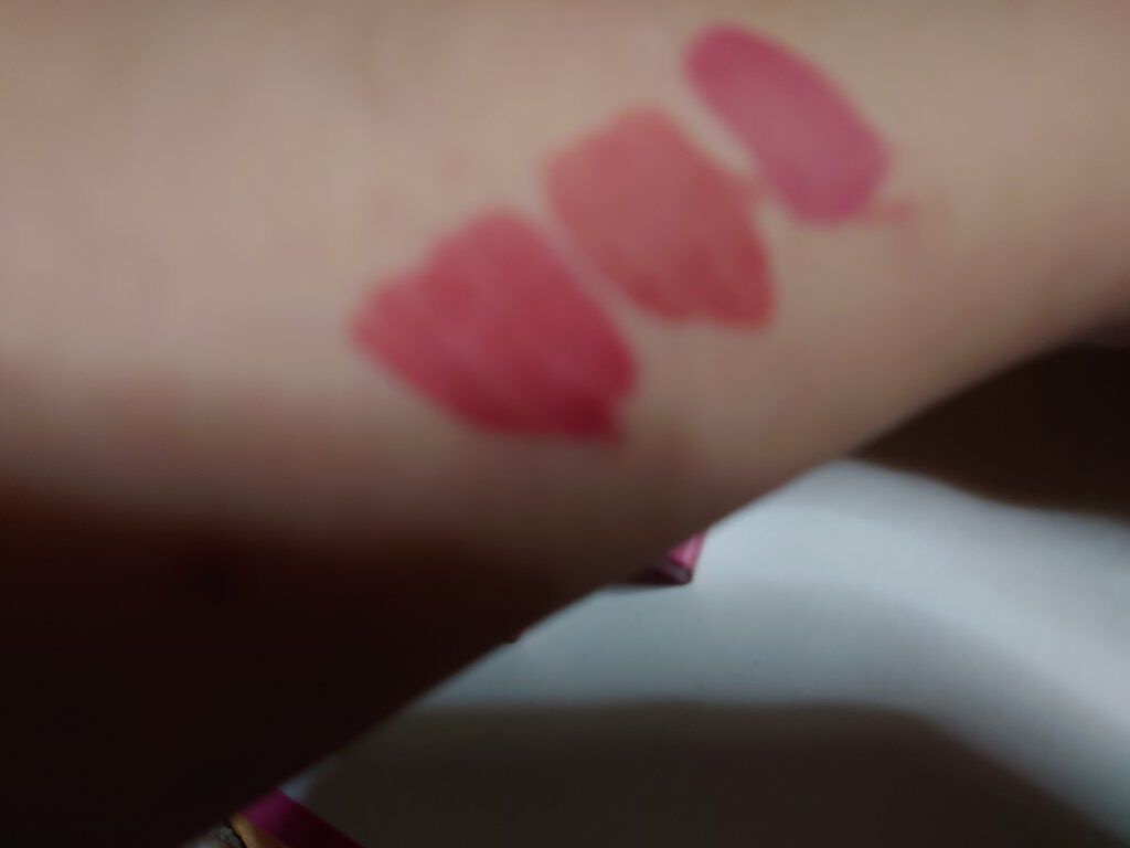 デューイ ブラー ティント 02 CORAL DUSTY/CLIO/リップティントを使ったクチコミ（3枚目）