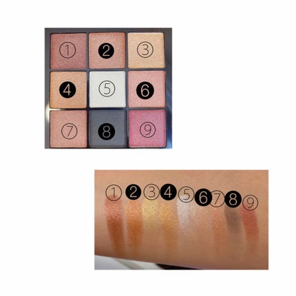 ジュエリーパレット/KISS NEW YORK/アイシャドウパレットを使ったクチコミ(2枚目)