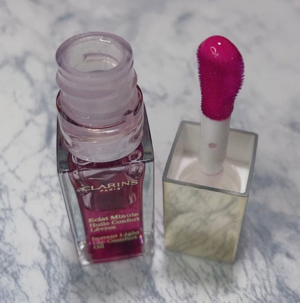 コンフォート リップオイル インテンス/CLARINS/リップグロスを使ったクチコミ(2枚目)