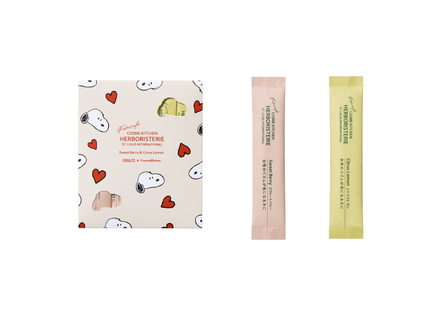 コスメキッチン エルボリステリア フェムカフェ PEANUTS 12g（2g×6本）