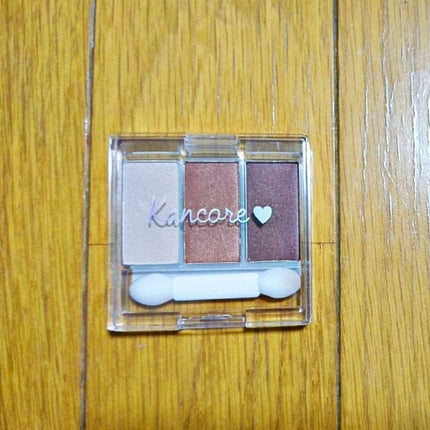 カンコレアイシャドウ/DAISO/アイシャドウパレットを使ったクチコミ(1枚目)