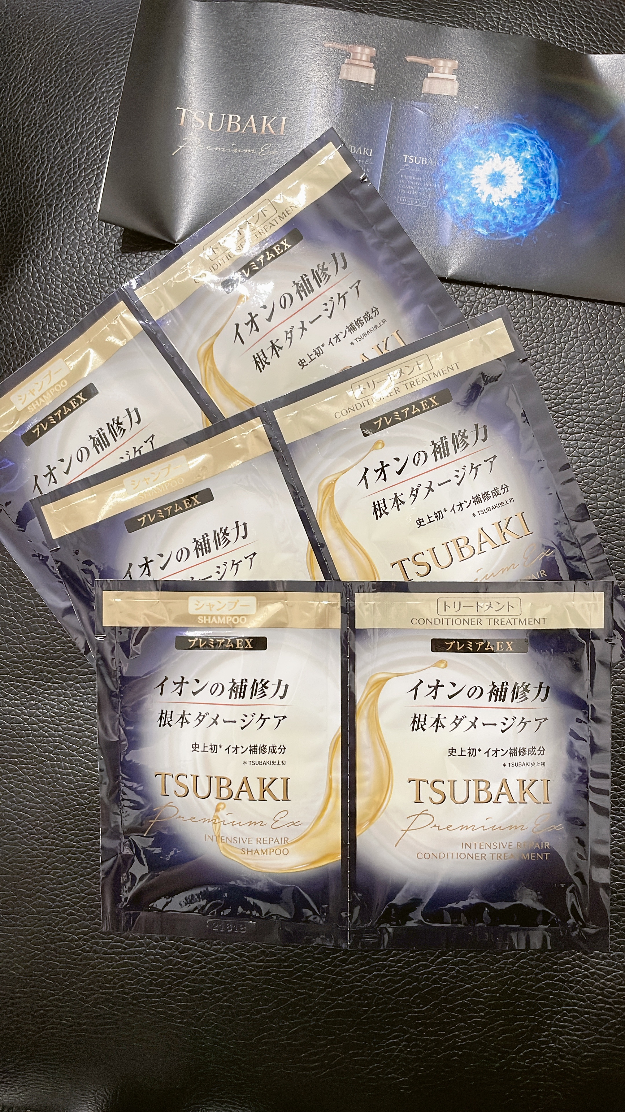 プレミアムＥＸ インテンシブリペア ＜シャンプー＞／コンディショナー＜ヘアトリートメント＞  コンディショナー（つめかえ用）330ml/TSUBAKI/市販シャンプーを使ったクチコミ（1枚目）