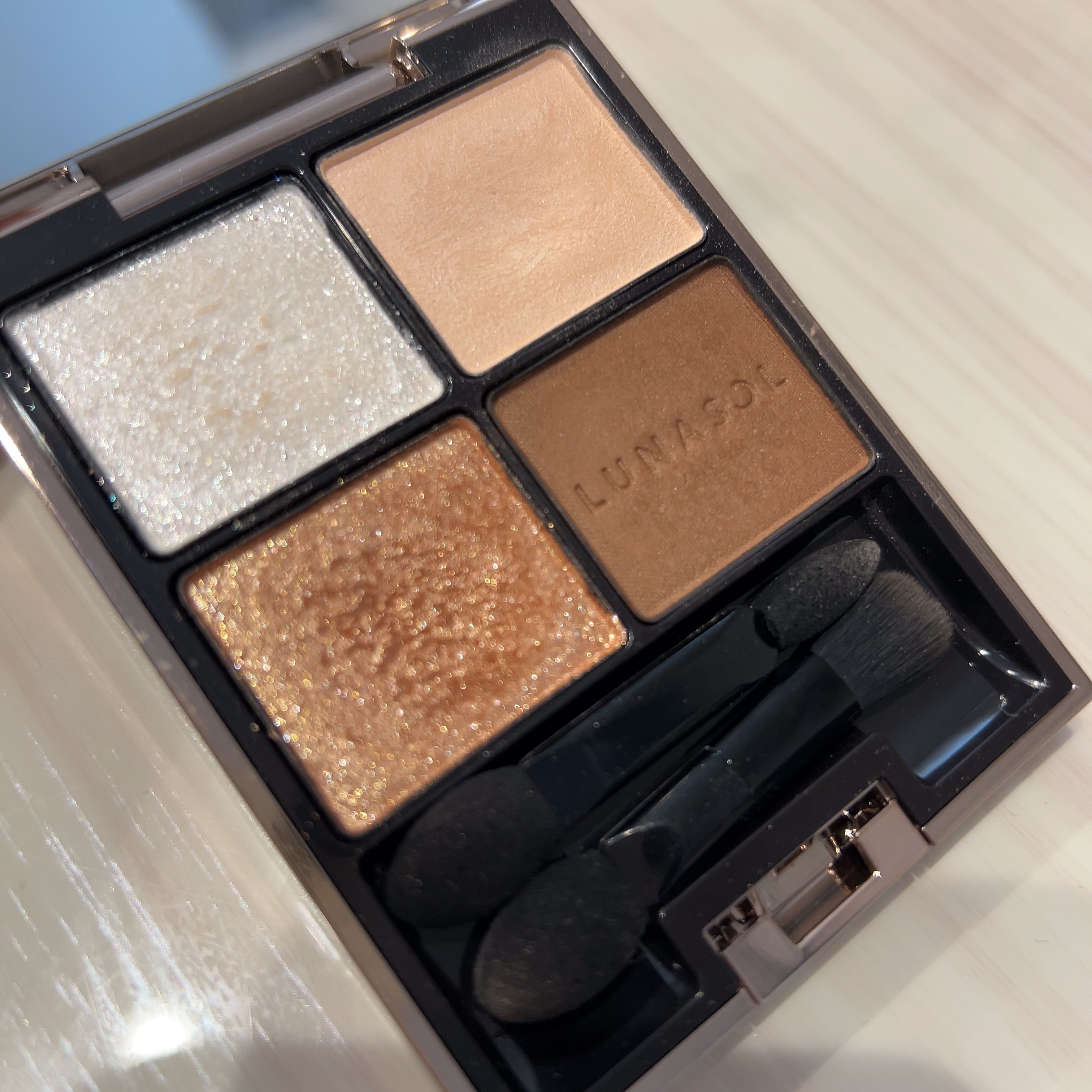 アイカラーレーション/LUNASOL/アイシャドウパレットを使ったクチコミ（2枚目）