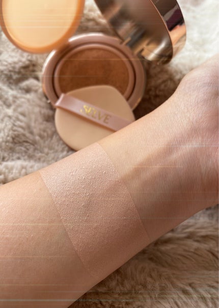 ピュアポリッシュクッションファンデーション/SELVE/クッションファンデーションを使ったクチコミ(1枚目)