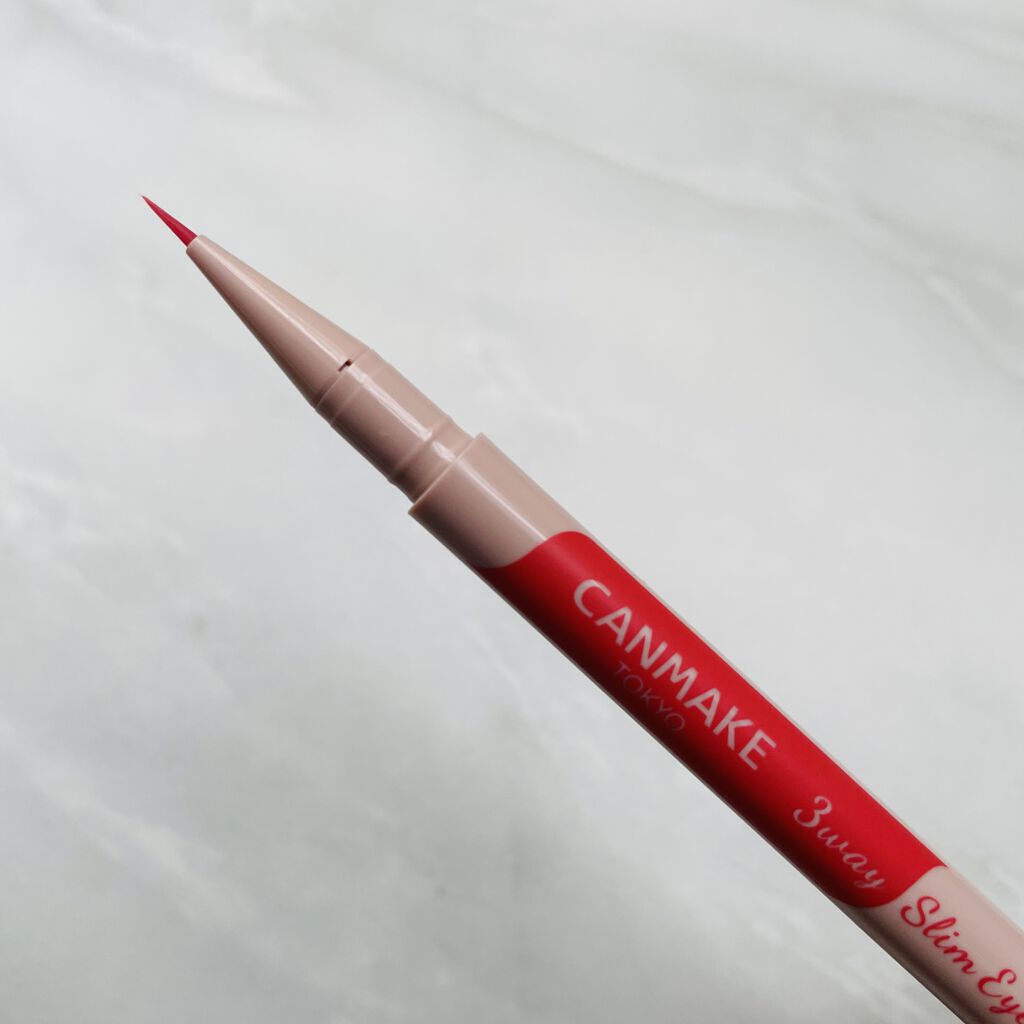 3wayスリムアイルージュライナー/キャンメイク/リキッドアイライナーを使ったクチコミ（2枚目）