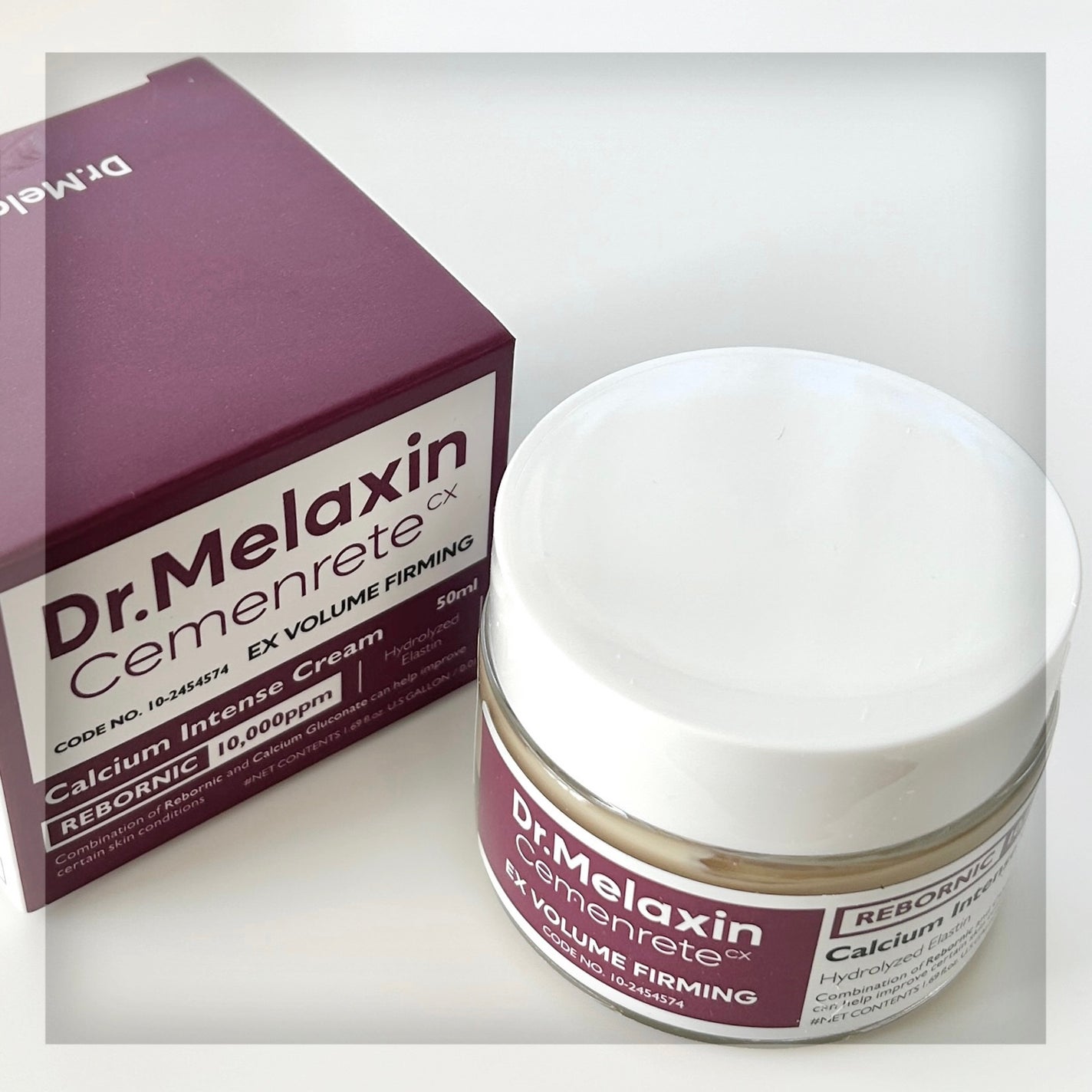 Cemenrete Calcium Intense Cream/Dr.Melaxin/フェイスクリームを使ったクチコミ(6枚目)