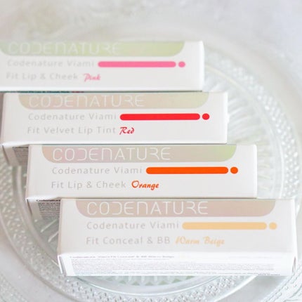 ビアミフィットリップ&チーク/CODENATURE/リップグロスを使ったクチコミ(6枚目)