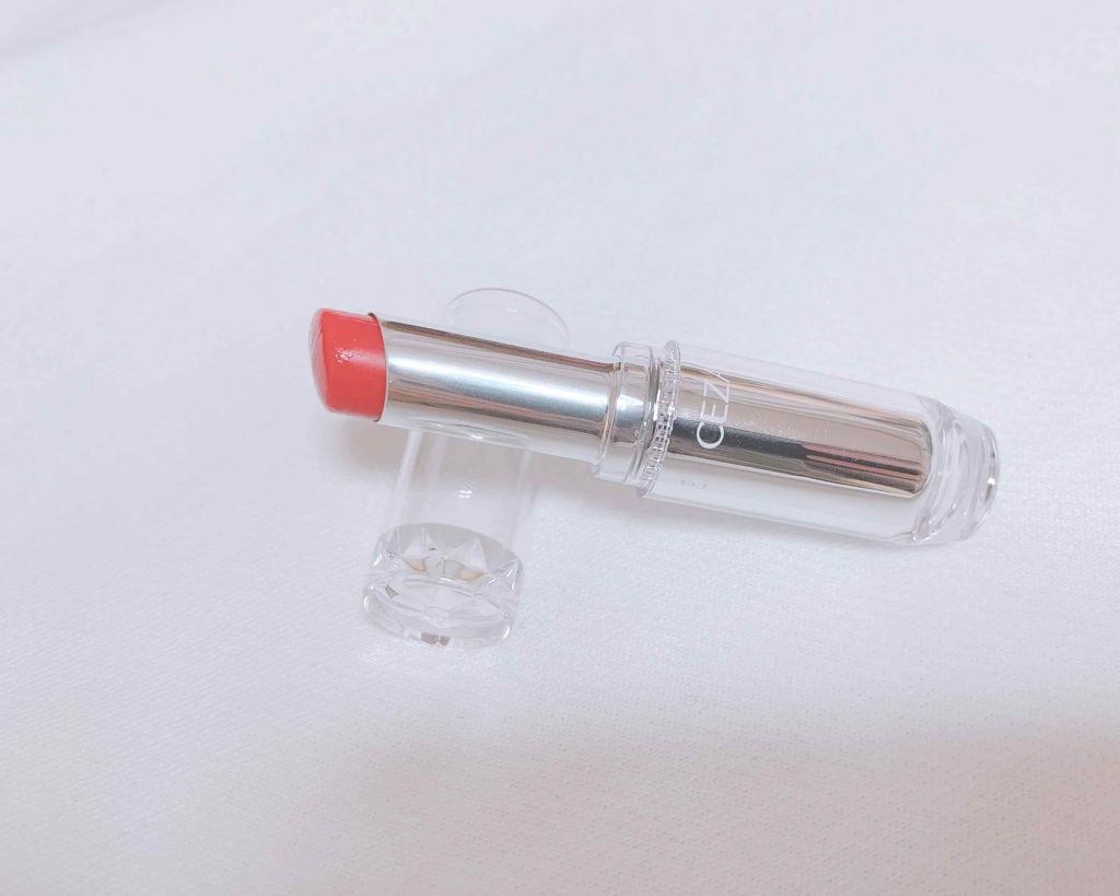 ラスティンググロスリップ/CEZANNE/口紅を使ったクチコミ（1枚目）