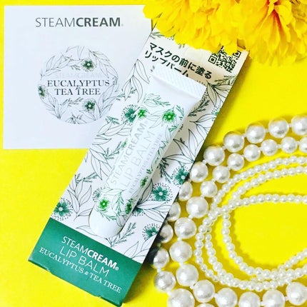 リップバームユーカリ&ティーツリー/STEAMCREAM/リップバームを使ったクチコミ(1枚目)
