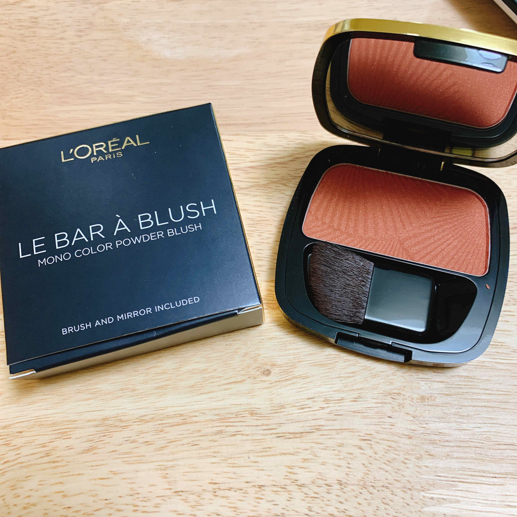 ル バー ア ブラッシュ 08 シティ エクスプローラー/ロレアル パリ/パウダーチークを使ったクチコミ（1枚目）