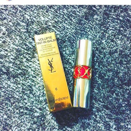 ヴォリュプテ ティントインバーム/YVES SAINT LAURENT BEAUTE/口紅を使ったクチコミ(1枚目)
