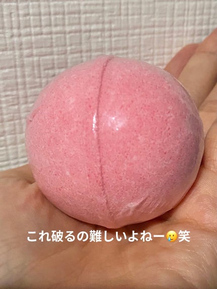 ぷぅぴぃ《紫コス部💜💗》 on LIPS 「🐰✨ダイソー入浴剤マイメロディー🐰✨🐰✨ゆびにんぎょうバスボー..」(4枚目)