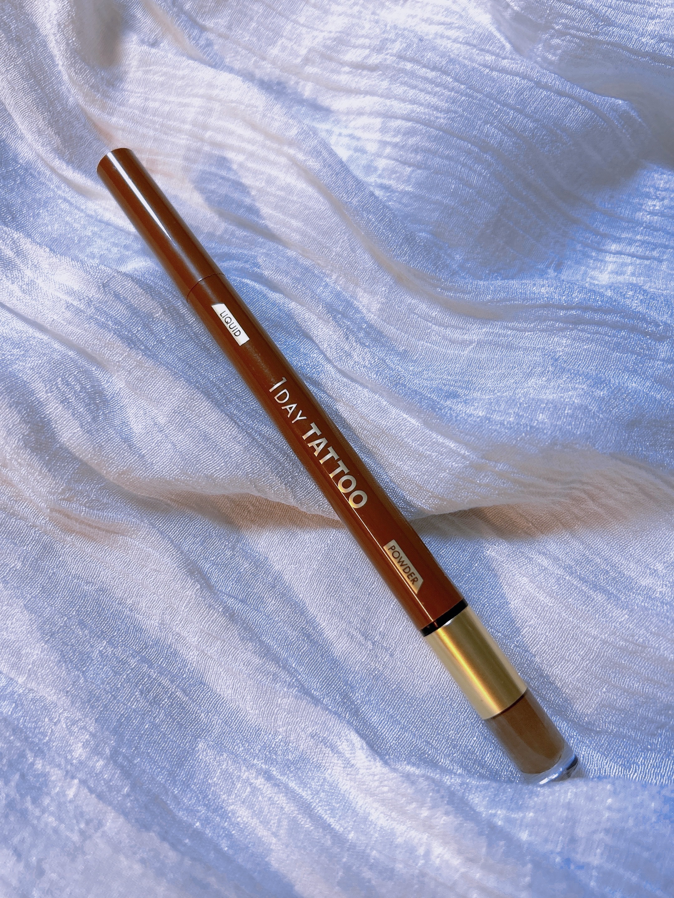 ラスティングツーウェイアイブロウ リキッドWpa 01 ミルクティブラウン/K-パレット/リキッドアイブロウを使ったクチコミ（1枚目）