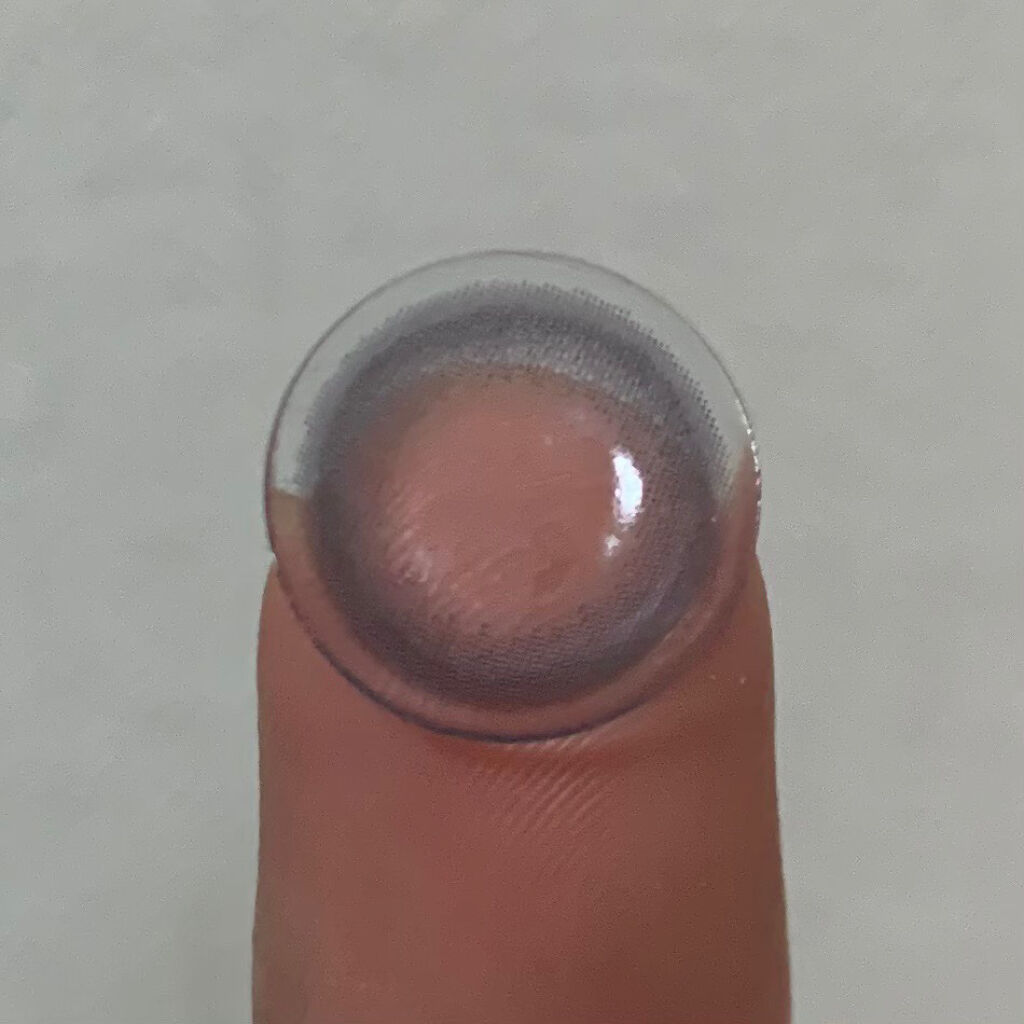 JINS1DAYCOLOR 03  HAZEL BROWN(POINT MAKE UP)/JINS/ワンデー（１DAY）カラコンを使ったクチコミ（3枚目）