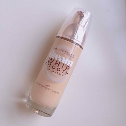 ドリームホイップ スムース リキッド/MAYBELLINE NEW YORK/リキッドファンデーションを使ったクチコミ(1枚目)