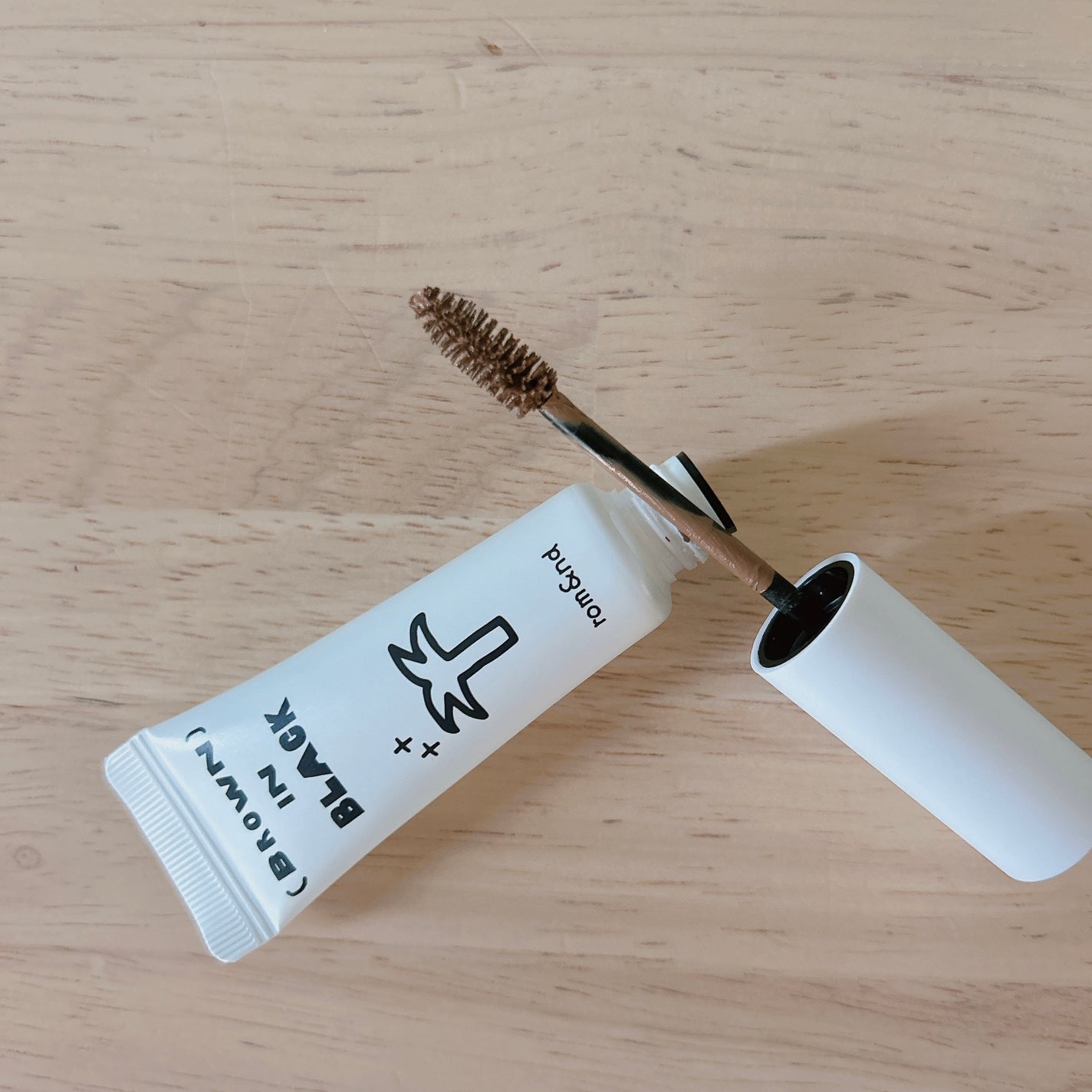 ハンオールブロウカラ/rom&nd/眉マスカラを使ったクチコミ(2枚目)