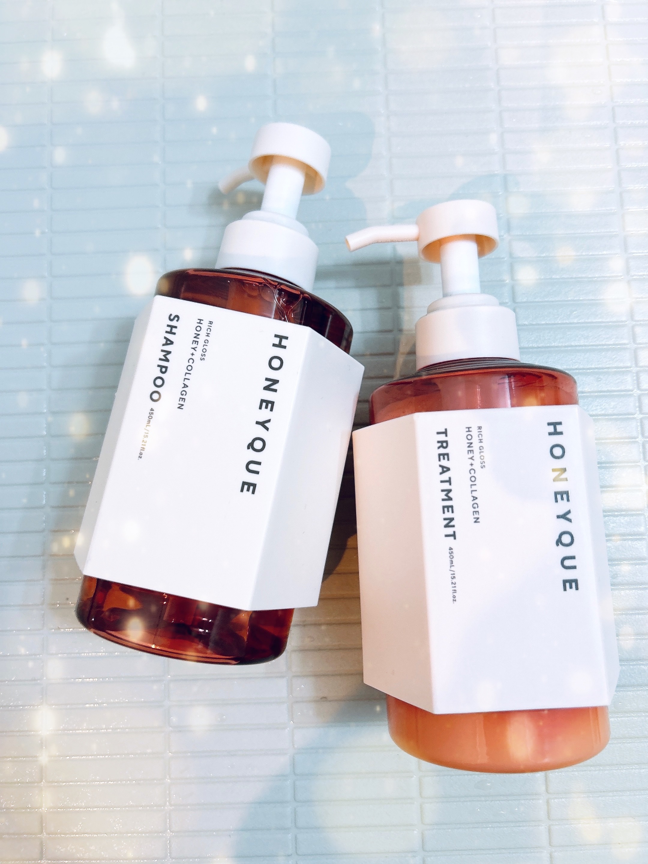 リッチグロス シャンプー シャイニー／ヘアトリートメント シャイニー/ハニーク/市販シャンプーを使ったクチコミ（1枚目）