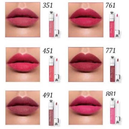 【旧】ディオール アディクト リップ ティント 761 ナチュラル チェリー/Dior/リップグロスの画像