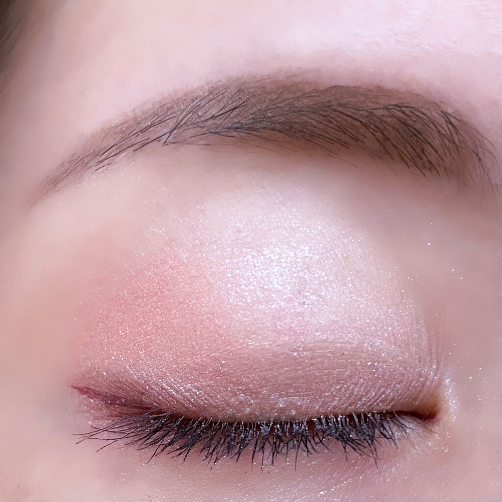 ニュアンスオンアイシャドウ 02 ローズクォーツ/CEZANNE/アイシャドウパレットを使ったクチコミ（3枚目）