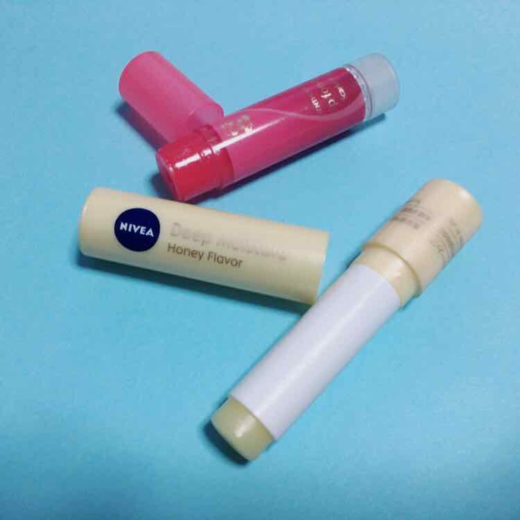 ニベア ディープモイスチャーリップ/ニベア/リップクリームを使ったクチコミ(2枚目)