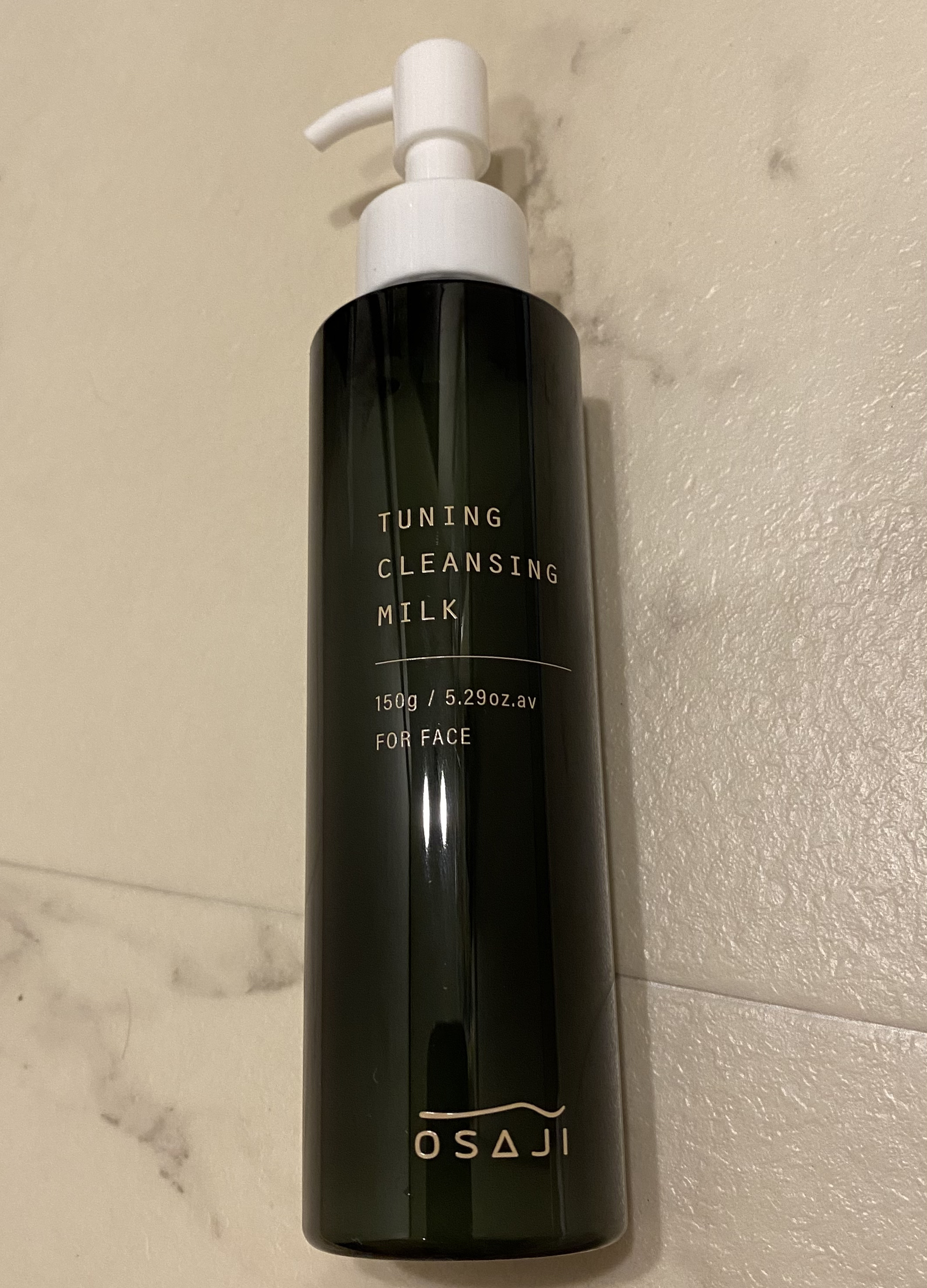 オサジ チューニング クレンジング ミルク/OSAJI/ミルククレンジングを使ったクチコミ（1枚目）