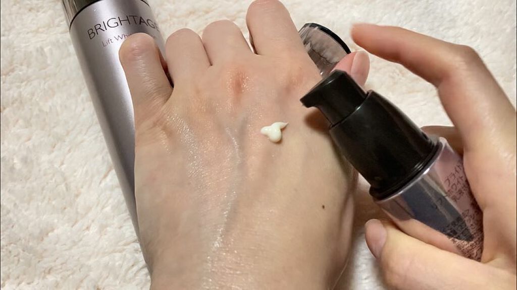 リフトホワイト パーフェクション/BRIGHTAGE/美容液を使ったクチコミ(9枚目)