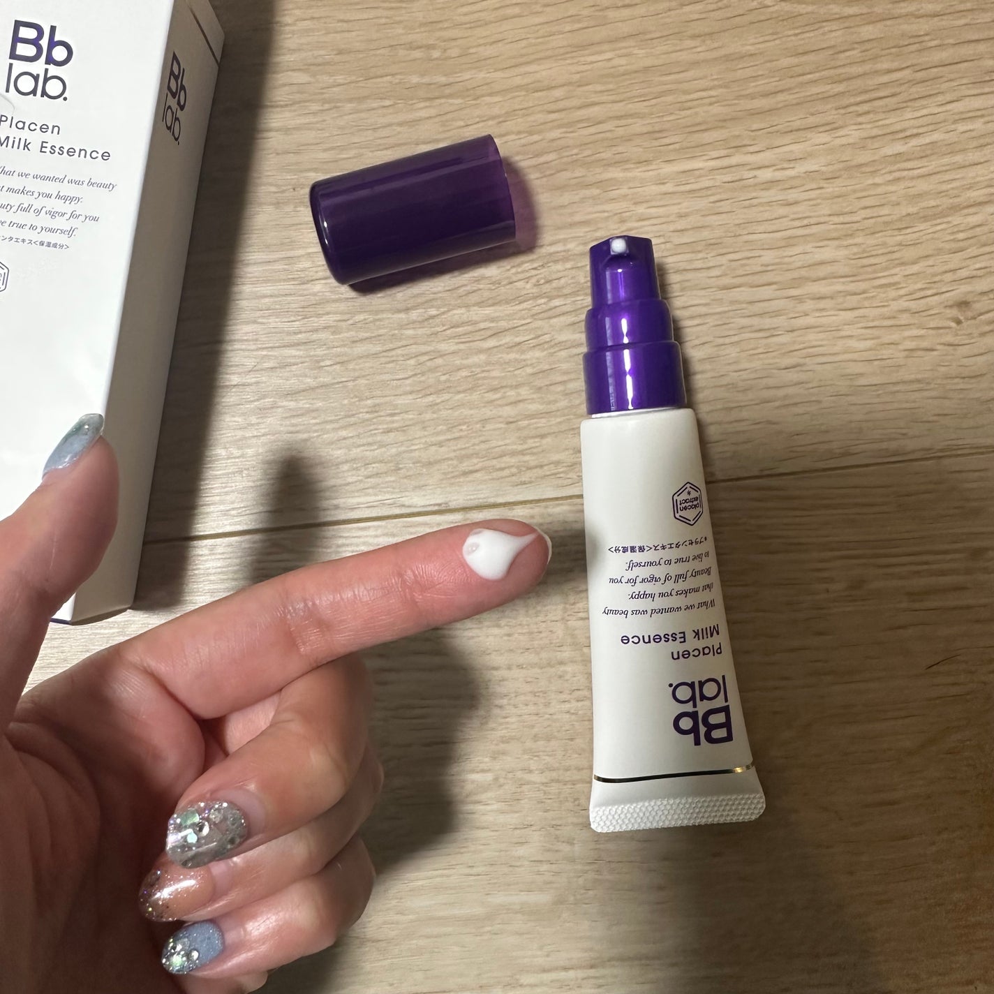 プラセンミルクエッセンス/Bb lab./美容液を使ったクチコミ(3枚目)