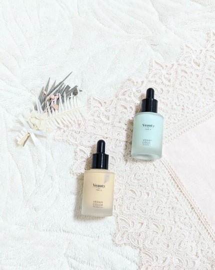 ヴィーガン カラーファンデーション/Veauty by THE_B/リキッドファンデーションを使ったクチコミ(1枚目)