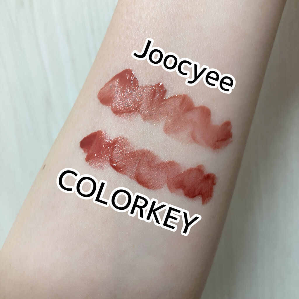フルーツミラーリップグロス/Joocyee/リップグロスを使ったクチコミ（2枚目）