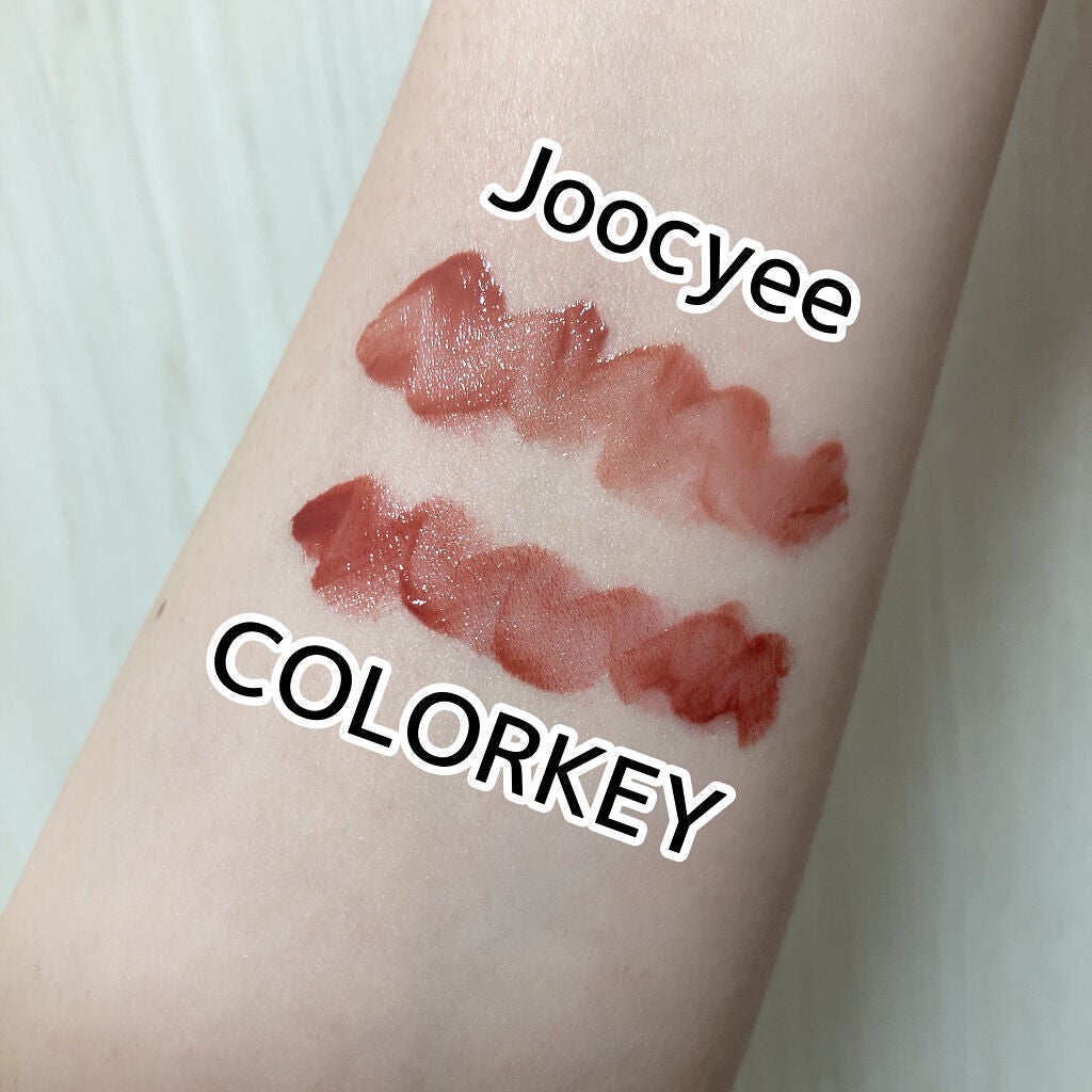 フルーツミラーリップグロス/Joocyee/リップグロスを使ったクチコミ(2枚目)