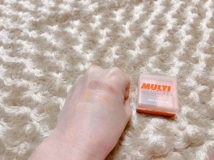 マルチキューブ/i’m meme/アイシャドウパレットを使ったクチコミ(4枚目)