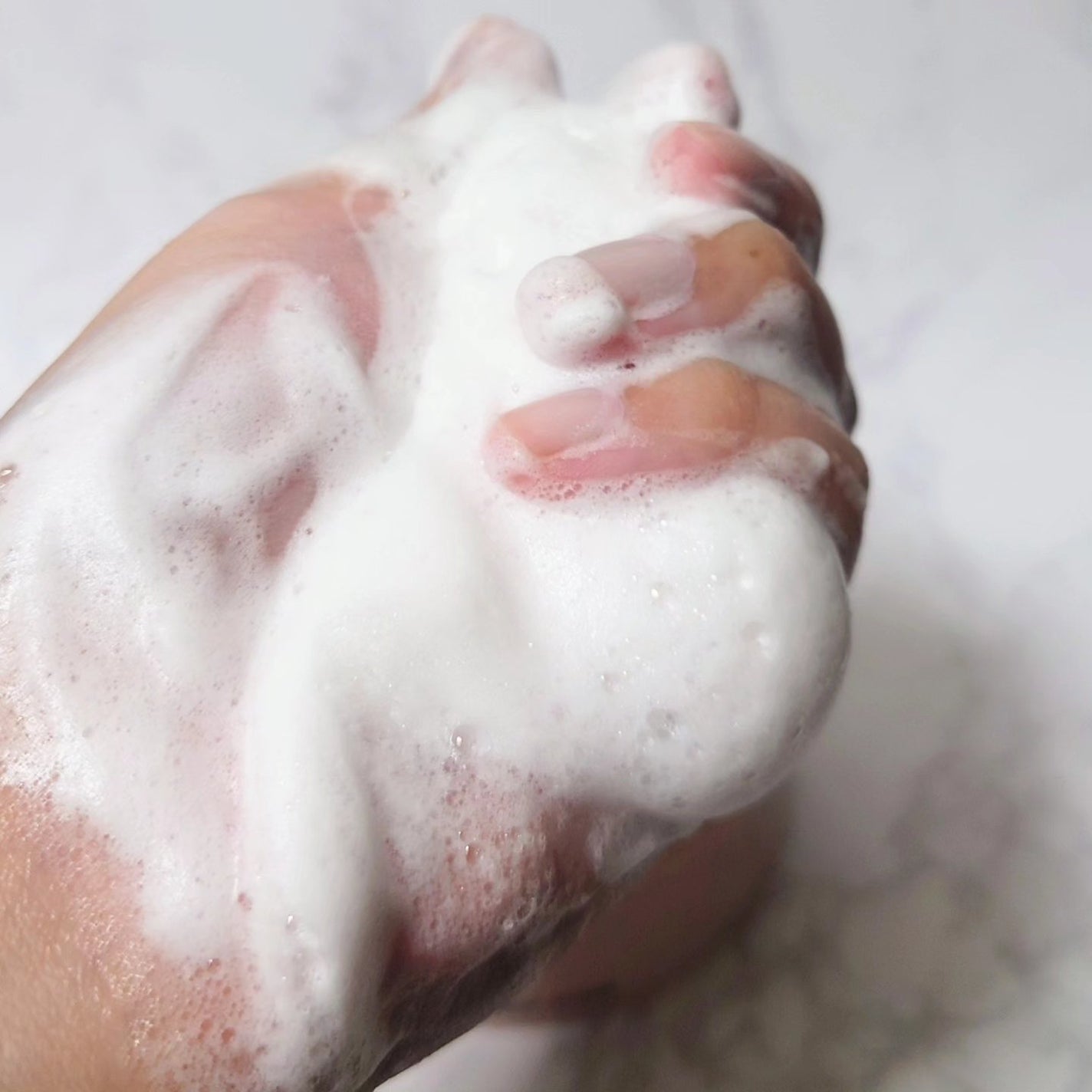 Q+Me スウィート ボム タラソ スクラブ/AGARISM/バスト・ヒップケアを使ったクチコミ(4枚目)