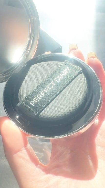 エッセンスコンシーリング UV クッションファンデーション/PERFECT DIARY/クッションファンデーションを使ったクチコミ(3枚目)