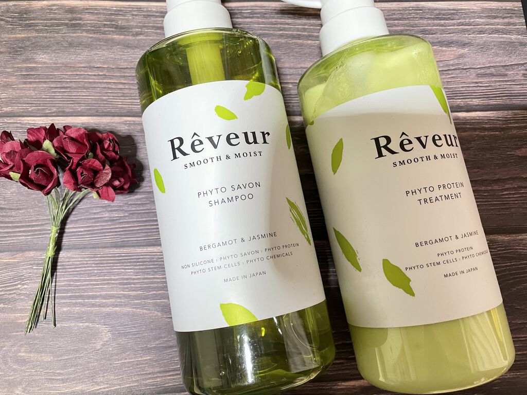 レヴール スムース＆モイスト シャンプー／トリートメント シャンプー/Reveur(レヴール)/市販シャンプーを使ったクチコミ（1枚目）