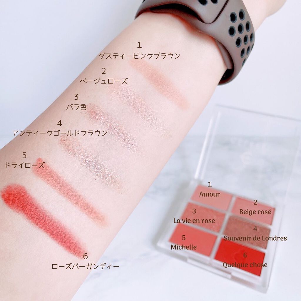 プロアイシャドウパレットセシル/CELEFIT/アイシャドウパレットを使ったクチコミ(2枚目)