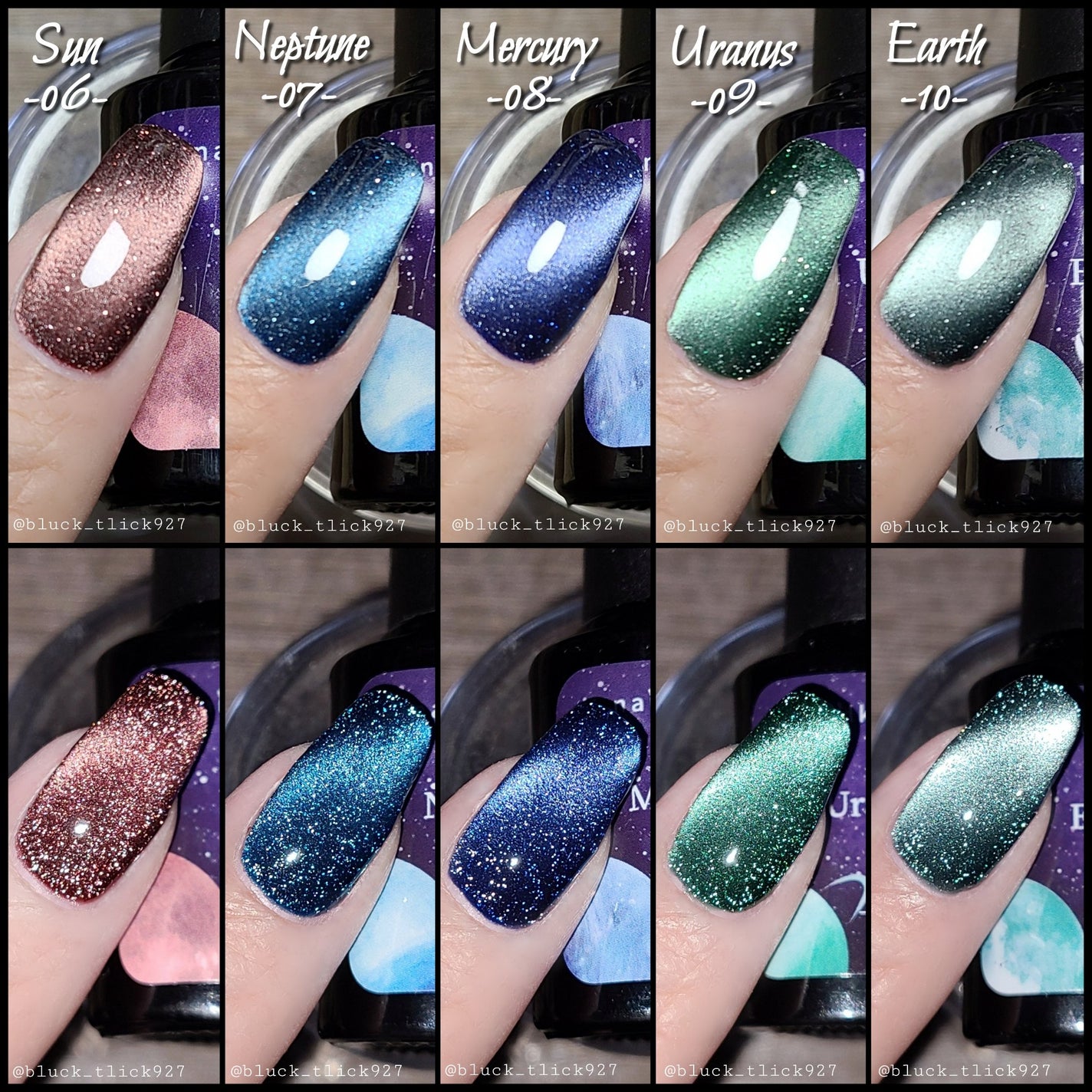 銀河シリーズ magnet/ネイル工房/ジェルネイルを使ったクチコミ(7枚目)