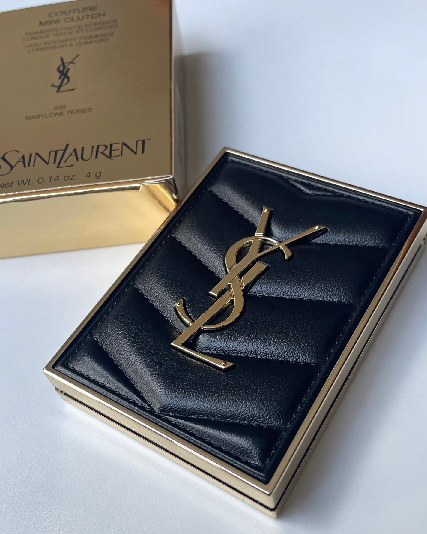 クチュール ミニ クラッチ/YVES SAINT LAURENT BEAUTE/アイシャドウパレットを使ったクチコミ(1枚目)