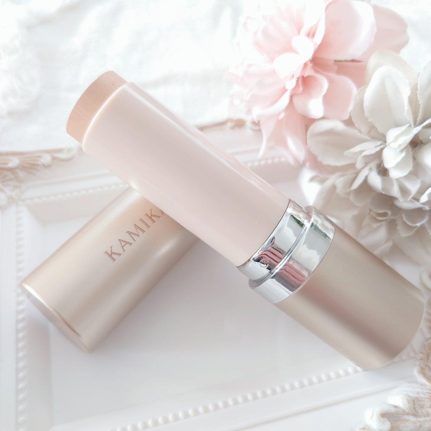 シルキースティックファンデーション/KAMIKA/その他ファンデーションを使ったクチコミ(4枚目)