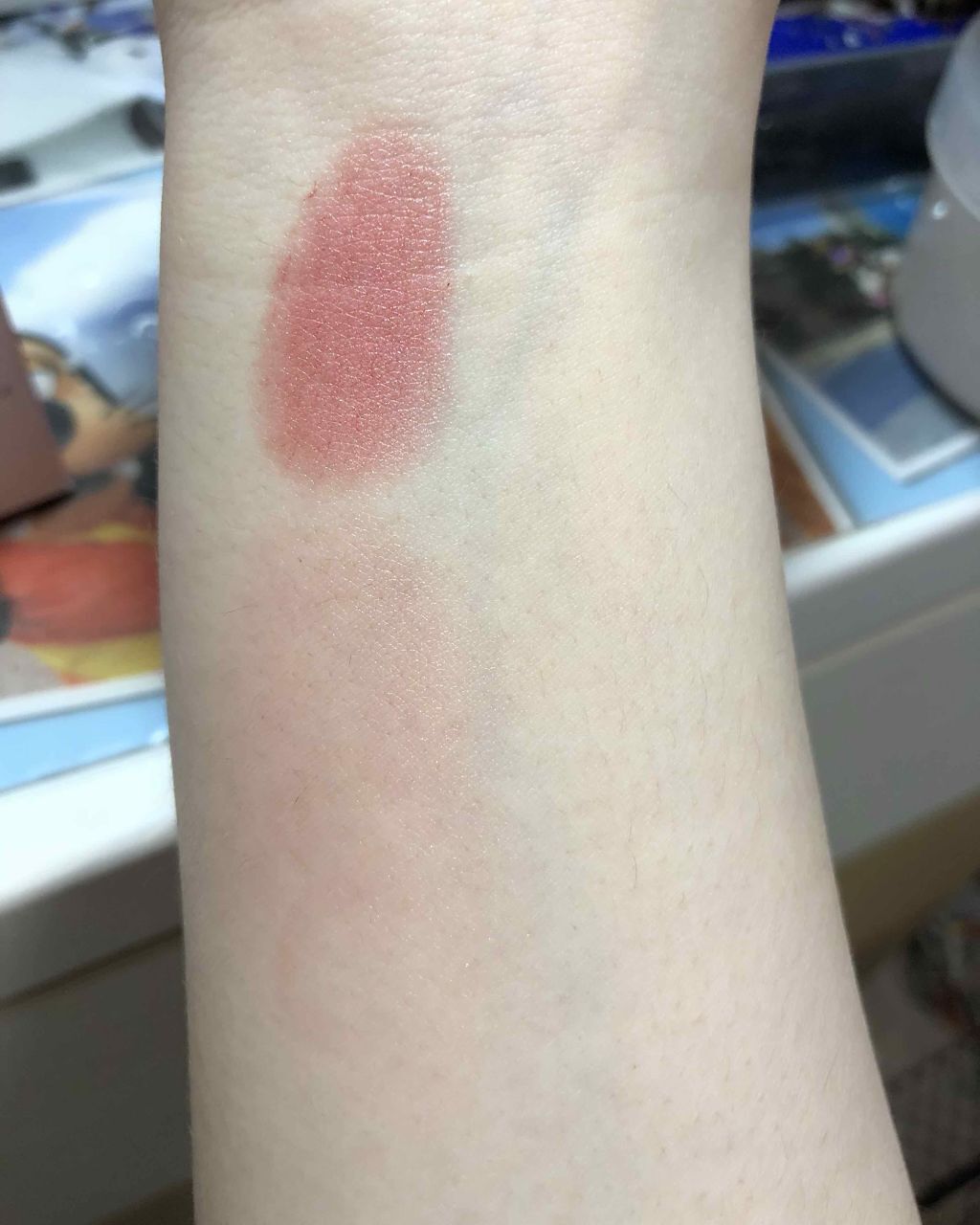 マルチグロウスティック/WHOMEE/ジェル・クリームチークを使ったクチコミ（3枚目）