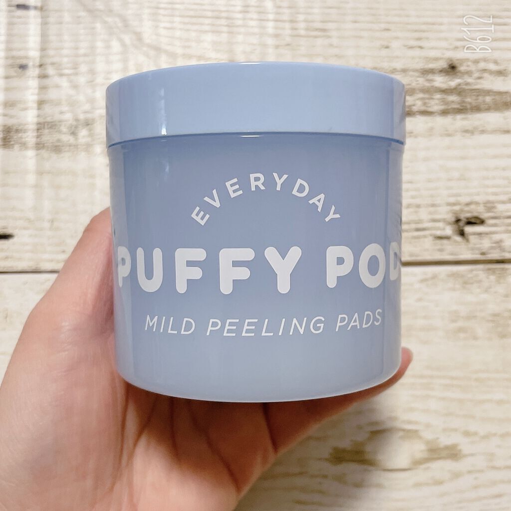 マイルドピーリングパッド C/PUFFY POD/トナーパッドを使ったクチコミ（1枚目）