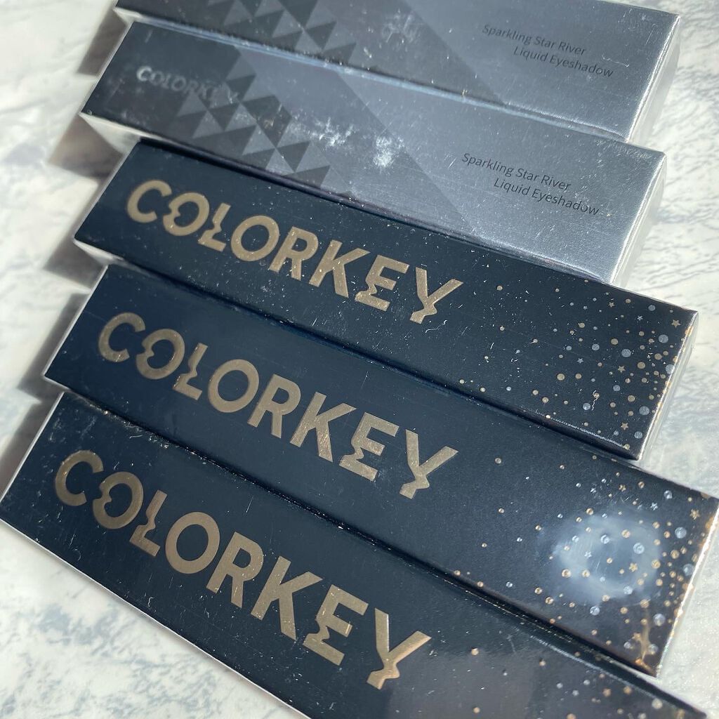 スパークリングギャラクシーリキッドアイシャドウ/COLORKEY/リキッドアイシャドウを使ったクチコミ(6枚目)