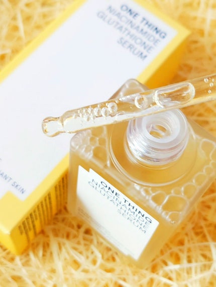 ナイアシンアミドグルタチオンセラム/ONE THING/美容液を使ったクチコミ(3枚目)