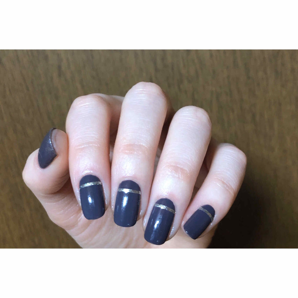 ネイルホリック Mode color GY008/ネイルホリック/マニキュアを使ったクチコミ（1枚目）