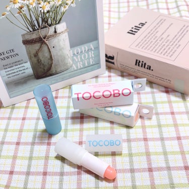 Glass Tinted Lip Balm/TOCOBO/リップケア・リップクリームを使ったクチコミ（1枚目）