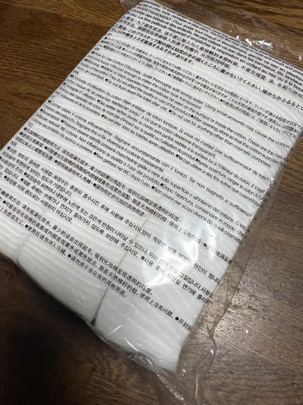 カットコットン(新)/無印良品/コットンを使ったクチコミ(2枚目)