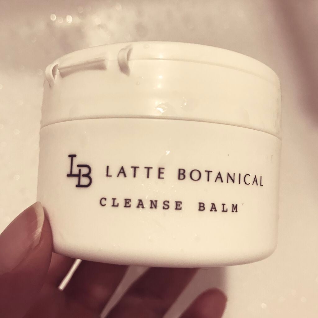 クレンズバーム/LATTE BOTANICAL/フェイスバームを使ったクチコミ(1枚目)