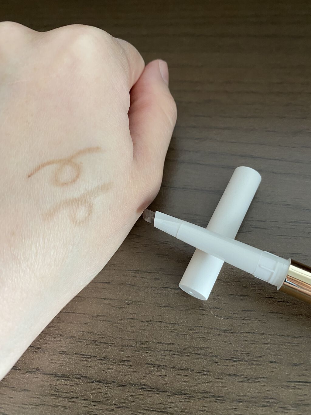 3 in 1 アイブロウ 02 キャメルブラウン/sopo/アイブロウペンシルを使ったクチコミ（3枚目）