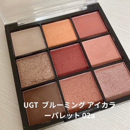 UR GLAM BLOOMING EYE COLOR PALETTE/U R GLAM/アイシャドウパレットを使ったクチコミ(4枚目)