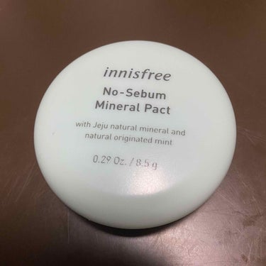 ノーセバム ミネラルパクト N/innisfree/プレストパウダーを使ったクチコミ（1枚目）